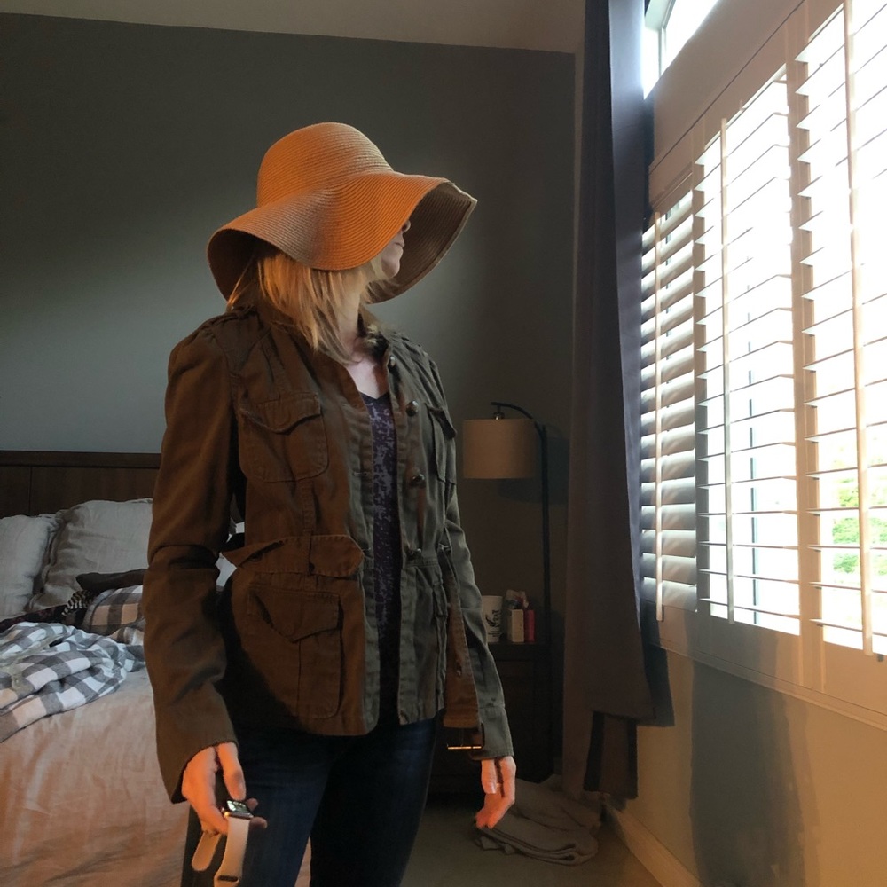 Very cute Sanctuary green jacket